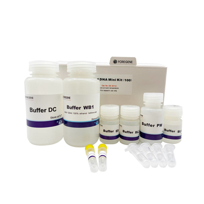 Corredi di isolamento del DNA del DNA Mini Kit del sangue del reagente di laboratorio di purificazione di DNA genomico