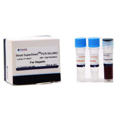 Corredo di PCR di SuperDirectTM del sangue (UNG) - prodotti di PCR del corredo di PCR della DNA polimerasi dell'eparina
