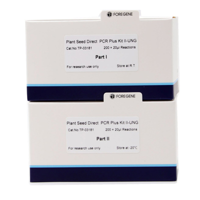 Amplificatore di carico di iso di PCR del seme della pianta del corredo II UNG di lisi del Ce diretto dell'amplificatore per le piante transgeniche
