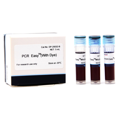 Sistema facile della premiscela di reazione di PCR di PCR (con la tintura) Kit Efficient per bio- ricerca molecolare