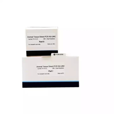 Corredo diretto di PCR del tessuto animale dei corredi di PCR di bio- punto molecolare del reagente uno con UNG