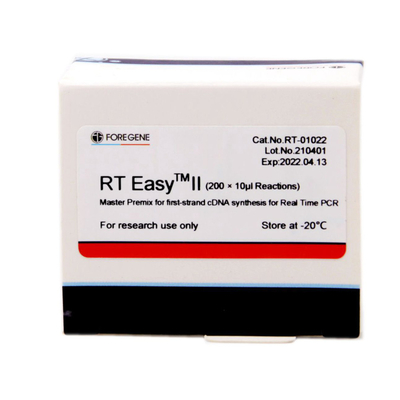 Premiscela matrice di Foregene RT EasyTM II per la prima sintesi del filo CDNA per la PCR in tempo reale