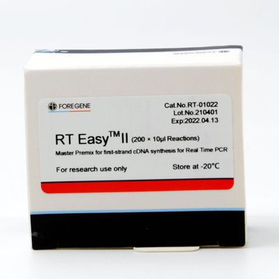 Premiscela matrice di Foregene RT EasyTM II per la prima sintesi del filo CDNA per la PCR in tempo reale