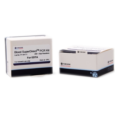 Forti corredi di PCR di SuperDirect del sangue del sistema di PCR di amplificazione con gli ED nessun pretrattamento