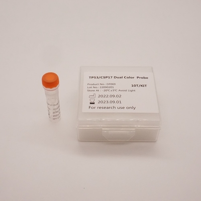Sonda a doppio colore TP53/CSP17 per rilevare l'anomalia del gene umano TP53