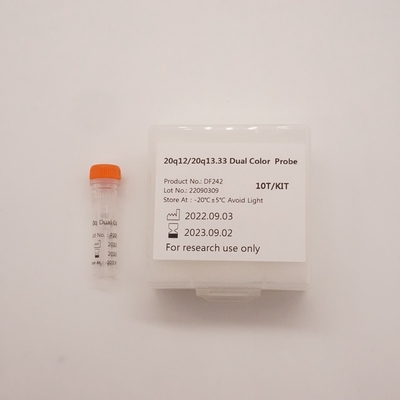 corredo doppio della sonda del pesce di colore 20q12/20q13.33 per la rilevazione dell'anomalia del gene umano 20q