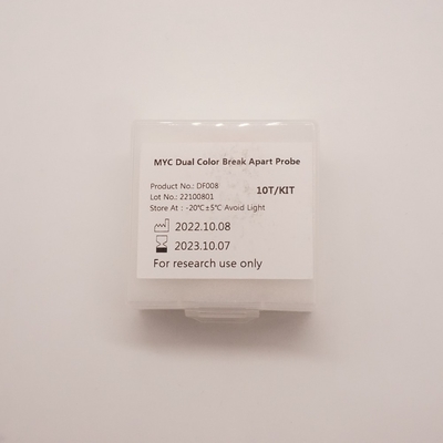 MYC Dual Color Break Apart Fish Probe Reagent per il gene MYC umano
