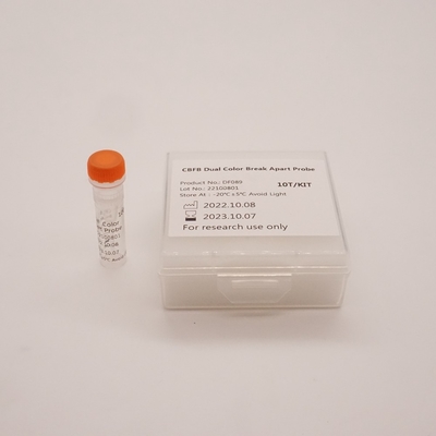 Reagente di ibridazione in situ per fluorescenza CBFB Sonda separabile a doppio colore