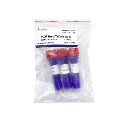 Corredi veloci di PCR del reagente con la miscela 3*1.7ml 50ml di PCR della tintura PH-01013-B