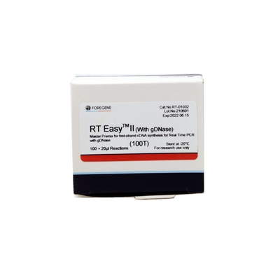 Primo corredo RT-01011 di sintesi del filo CDNA dell'alto sistema sensibile veloce 20ul