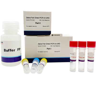 Enzima diretto di PCR Kit With UNG dell'anti di inquinamento di PCR pesce zebra del sistema