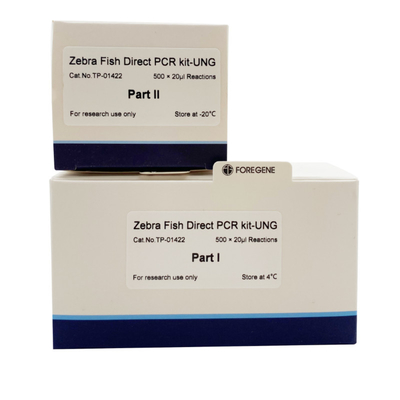 Enzima diretto di PCR Kit With UNG dell'anti di inquinamento di PCR pesce zebra del sistema