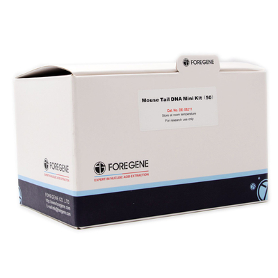 Estrazione veloce genomica Kit Isolation 1.25ml X2 del DNA della coda del topo di Foregene