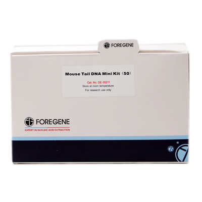 Estrazione veloce genomica Kit Isolation 1.25ml X2 del DNA della coda del topo di Foregene