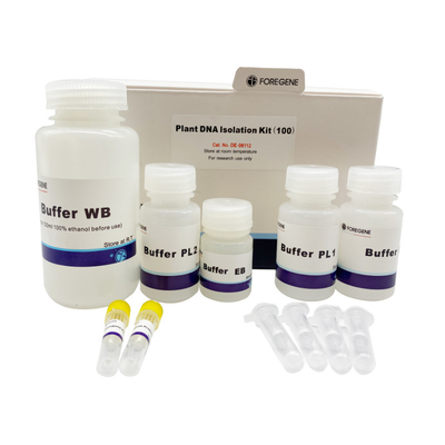 Uso di Kit For University Plant Lab dell'estrazione di isolamento di DNA genomico della pianta del ODM dell'OEM
