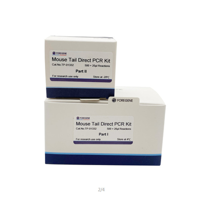 PCR diretta Kit One Step della coda del topo 200 X20μL Rxns 2000 X20μL Rxns