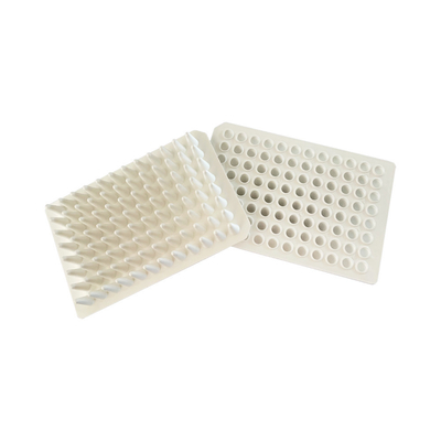 Materiali di consumo eliminabili del laboratorio 0,1 ml nessun piatti buoni di PCR della gonna 96