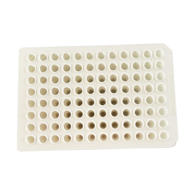 Materiali di consumo eliminabili del laboratorio 0,1 ml nessun piatti buoni di PCR della gonna 96