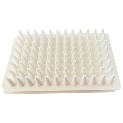 Materiali di consumo eliminabili del laboratorio 0,1 ml nessun piatti buoni di PCR della gonna 96