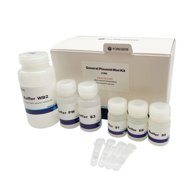 Corredo di isolamento del DNA del plasmide generale di elevata purezza mini senza aggiungere RNAsi