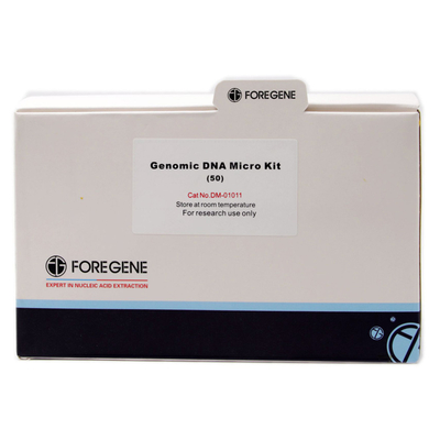 Reagente di laboratorio della colonna di rotazione del corredo di isolamento di Kit Lab Reagent Genomic Dna di isolamento di DNA genomico micro