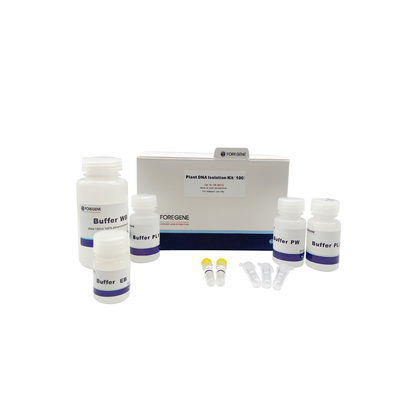 Colonna di rotazione del REAGENTE del LABORATORIO DI RICERCA del corredo dell'estrazione di isolamento di DNA genomico della pianta