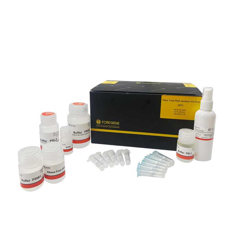 LIVELLO totale di Kit Plus For Samples di isolamento del RNA della pianta in polisaccaride e polifenolo
