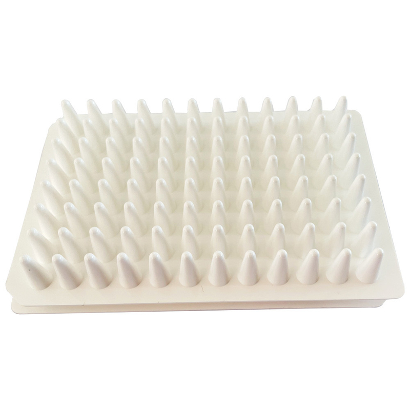 Materiali di consumo eliminabili del laboratorio 0,1 ml nessun piatti buoni di PCR della gonna 96