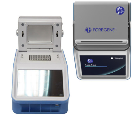 Pendenza portatile a 10,1 pollici Thermocycler della macchina 96×0.2ml di PCR del LED Digital