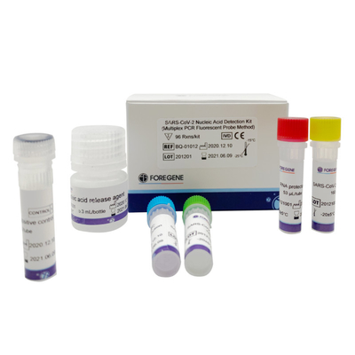 2 geni Covid 19 corredi della prova di PCR di RT multiplexano il corredo acido nucleico di rilevazione il SAR-Co V-2